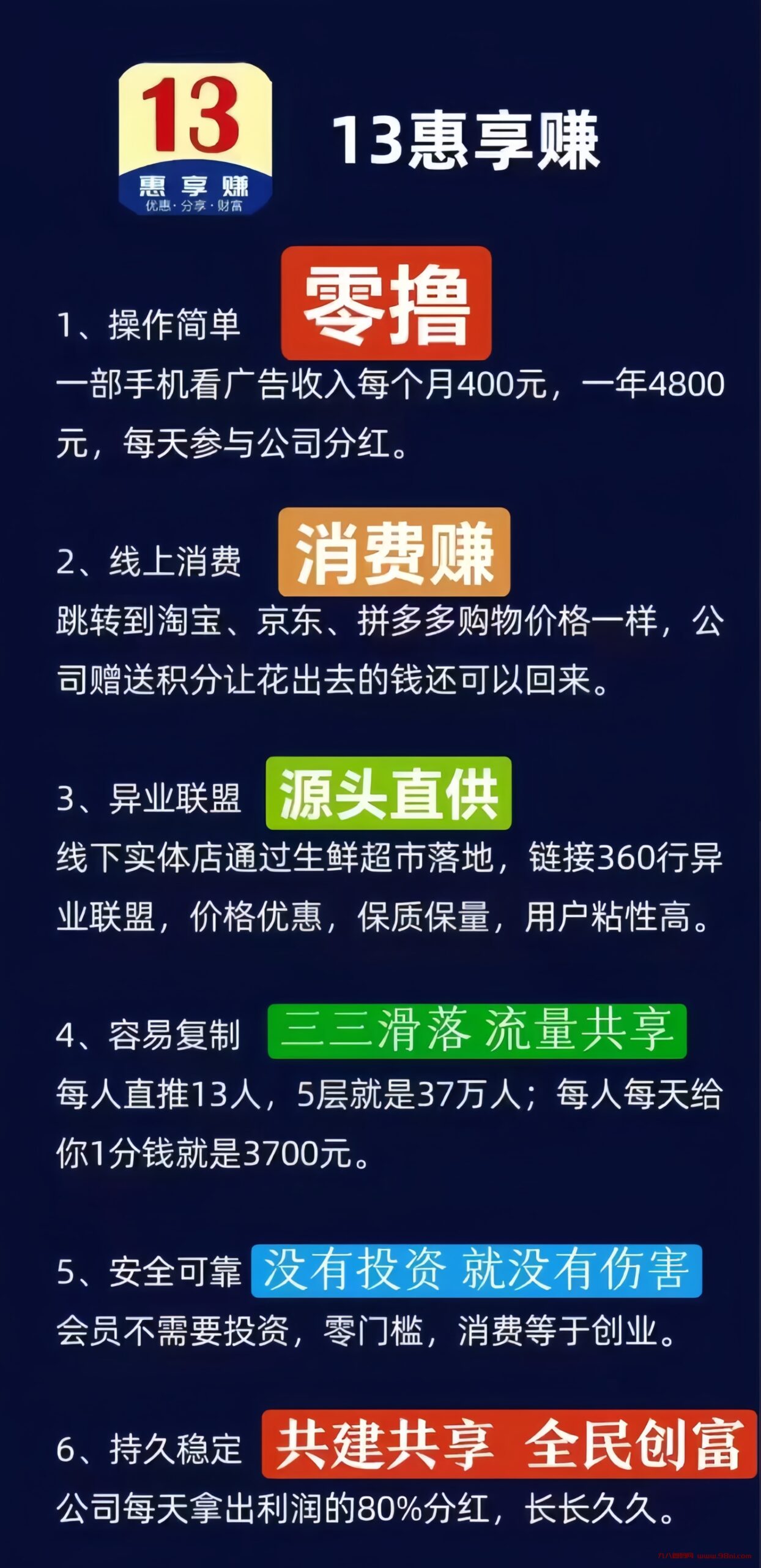 首码网-网上创业赚钱首码项目发布推广平台-98首码网