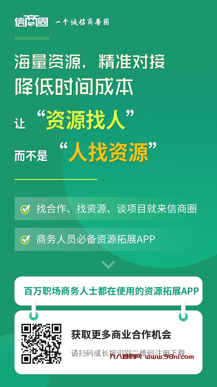 信商圈，发项目找项目，推一人得6米，已提-首码网-网上创业赚钱首码项目发布推广平台