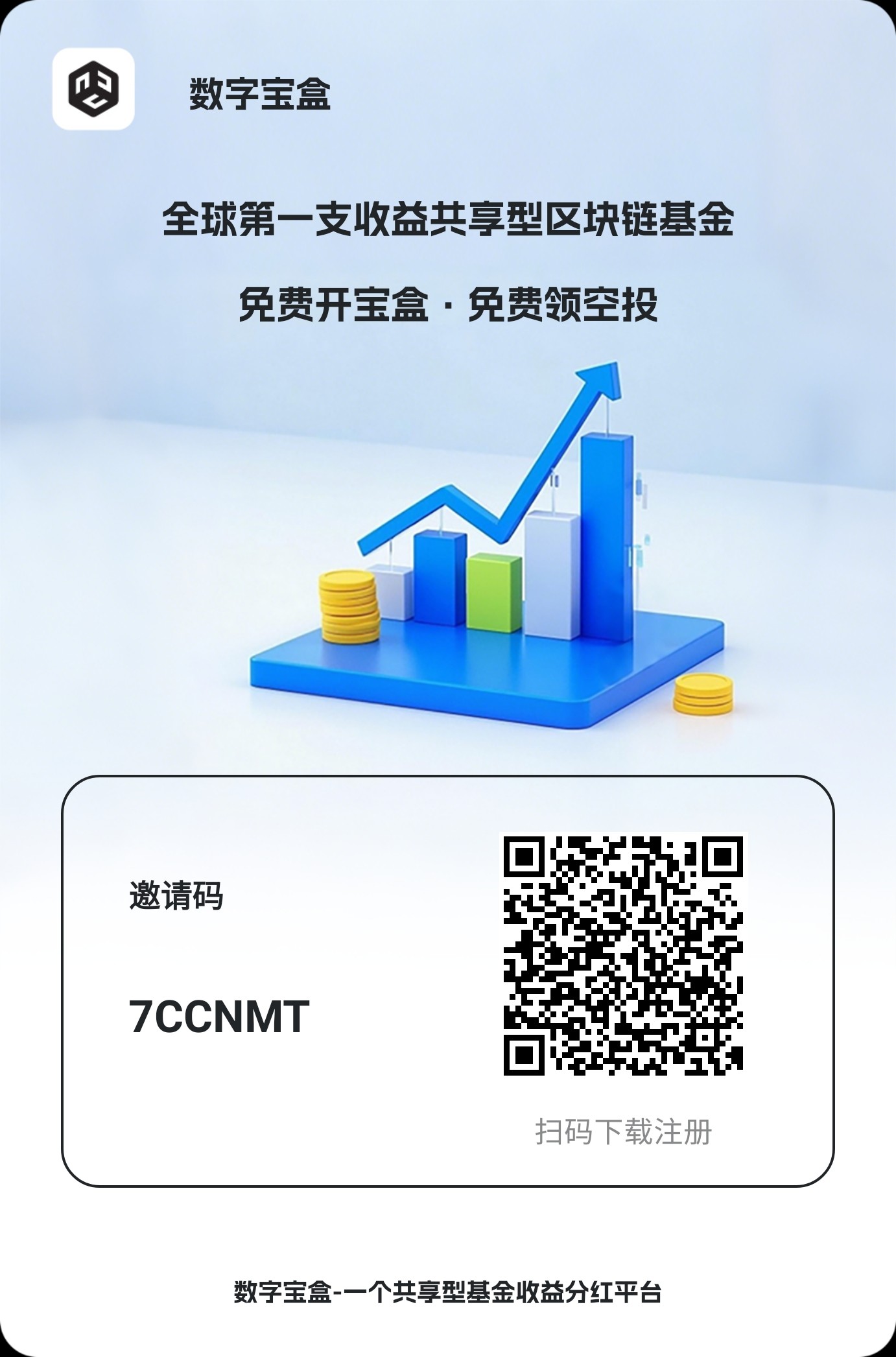 数字宝盒，最新公告，开始分U啦，为期15天，不可忽视的大羊毛！-首码网-网上创业赚钱首码项目发布推广平台