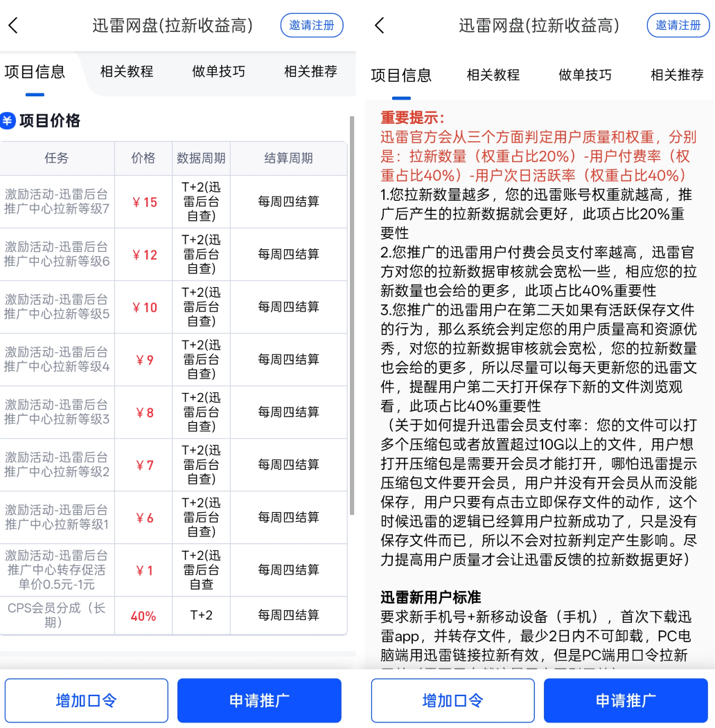 迅雷推广中心如何变现？迅雷推广中心收益结算提取步骤详解攻略！-首码网-网上创业赚钱首码项目发布推广平台