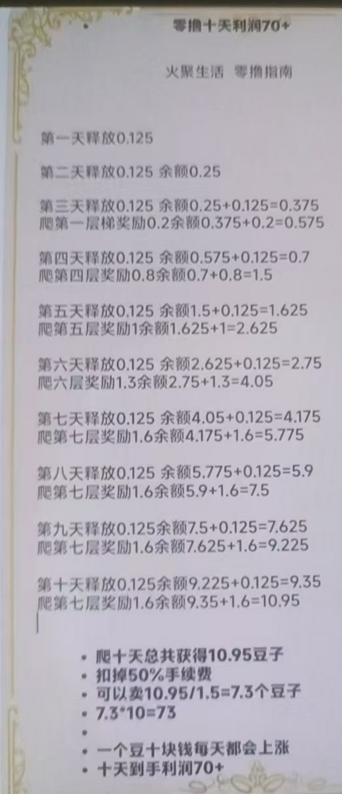 火聚生活0撸，每天5个广告，简单爬墙就行，价值高-首码网-网上创业赚钱首码项目发布推广平台