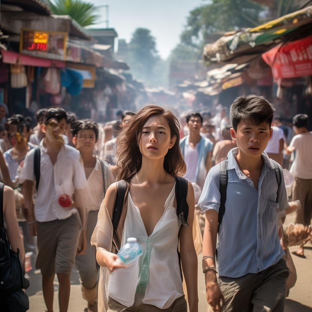 在印中国留学生分享高温袭击下的真实遭遇与应对之道 一
