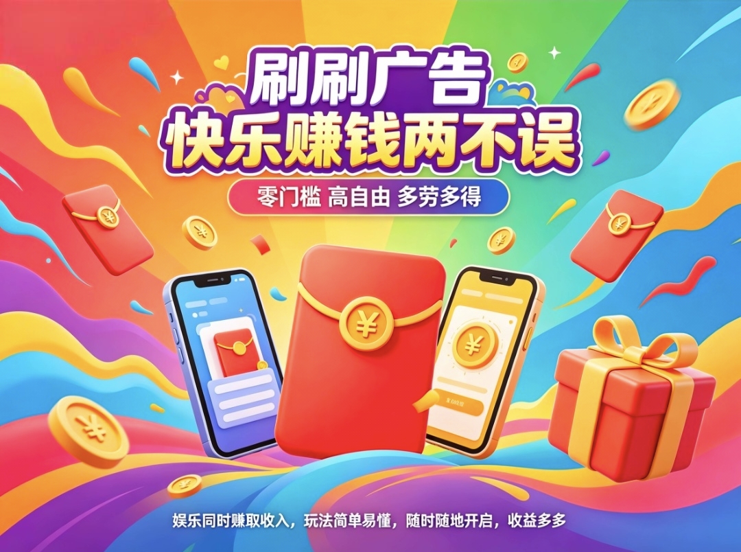 首码趣享零撸蓝海项目看广告收益直接进账太香了-九八首码网-首码项目发布-网赚副业零撸项目平台