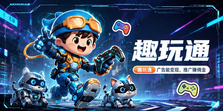 趣玩通实测:边玩游戏边看广告日赚 30+,靠谱副业全流程解析-九八首码网-首码项目发布-网赚副业零撸项目平台