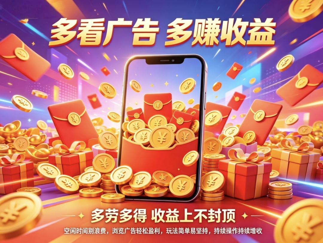 首码CQ看广告全新模式循环风口稳吃红利-九八首码网-首码项目发布-网赚副业零撸项目平台
