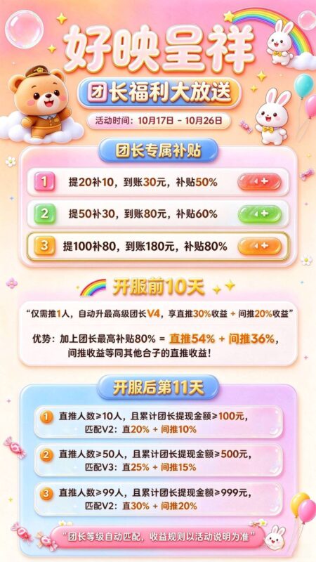 好映呈祥🔥 首码上线，扶持拉满。-九八首码网-首码项目发布-网赚副业零撸项目平台